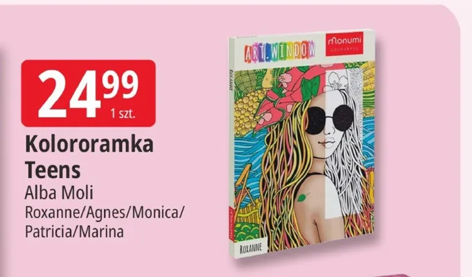 Kolororamka Teens Alba Moli Monica promocja w Leclerc