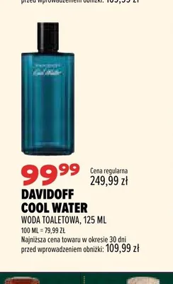 Woda toaletowa Davidoff Cool Water promocja w Drogerie Natura