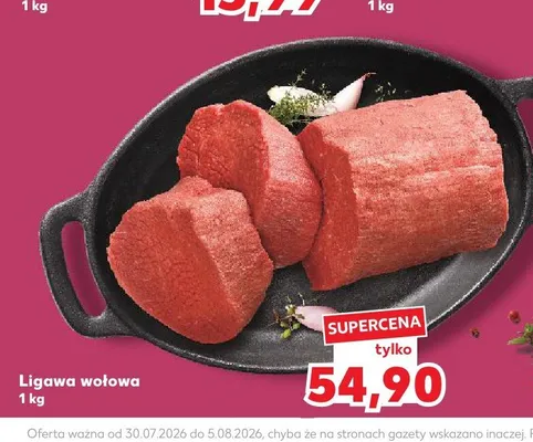 Ligawa wołowa promocja w Kaufland