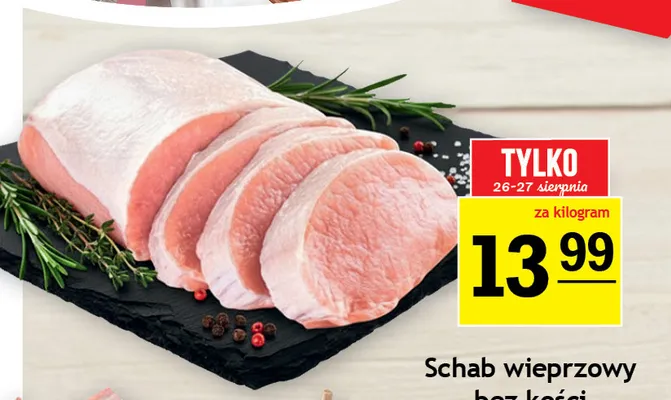 Schab wieprzowy bez kości promocja w Gram Market