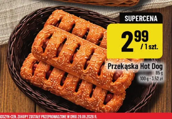 Przekąska Hot Dog promocja w POLOmarket