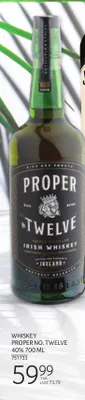 Whiskey Proper No. Twelve 40% promocja w Selgros