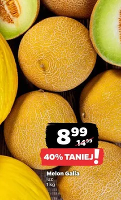Melon Galia promocja w Netto