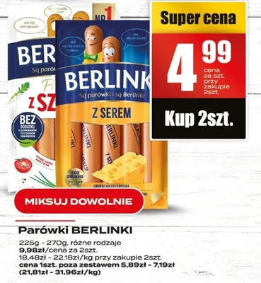 Parówki promocja w Supeco
