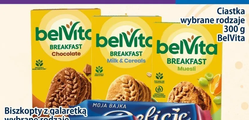 Ciastka belVita Breakfast Muesli promocja w Kupiec