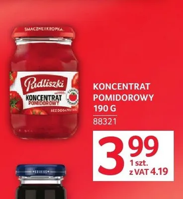 Koncentrat pomidorowy Pudliszki promocja w Selgros