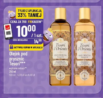 Olejek pod prysznic Tesori d'Oriente Olio di Argan promocja w POLOmarket