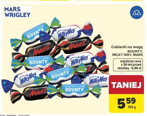 Cukierki na wagę promocja w Carrefour