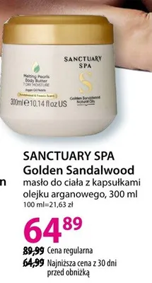 Masło do ciała z kapsułkami olejku arganowego promocja w Hebe