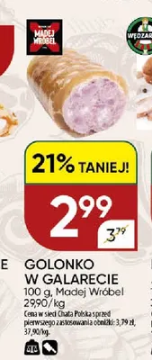 Golonko w galarecie Madej Wróbel promocja w Chata Polska
