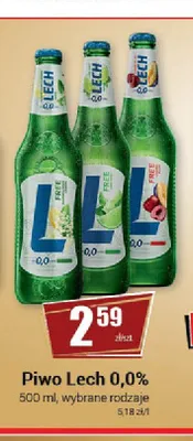 Piwo bezalkoholowe Lech Free Limonka z Miętą promocja w Premium Nasz Sklep