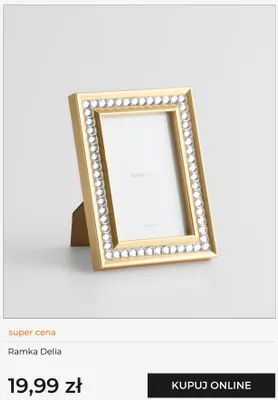Ramka Delia 10x15 cm promocja w home&you
