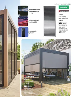 Panel cieniujący do pawilonu Breva promocja w Castorama