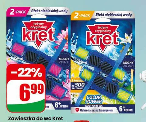 Zawieszka do wc cytrynowa promocja w Dino