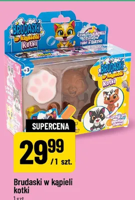 Brudaski w kąpieli kotki promocja w POLOmarket