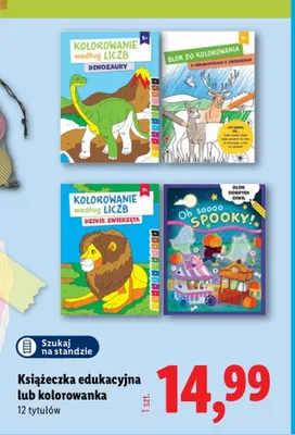 Kolorowanka promocja w Lidl