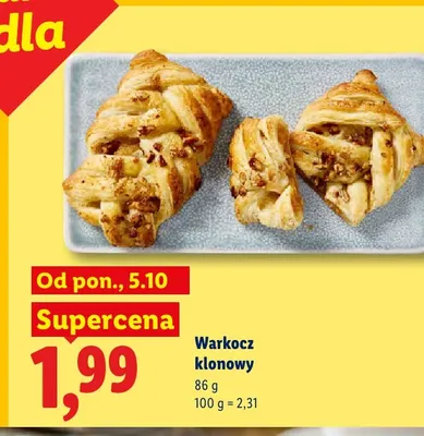 Warkocz klonowy promocja w Lidl