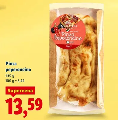 Pinsa peperoncino 250 g promocja w Lidl