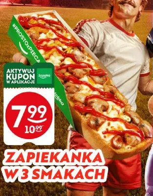 Zapiekanka w 3 smakach promocja w Żabka