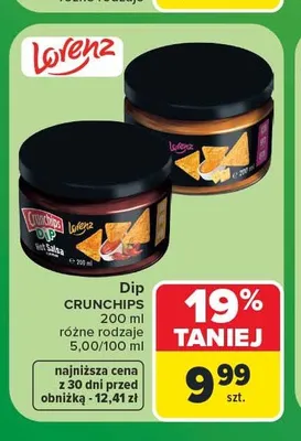 Dip Crunchips Hot Salsa promocja w Carrefour
