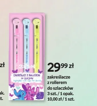 Zakreślacze z rollerem do szlaczków promocja w Empik