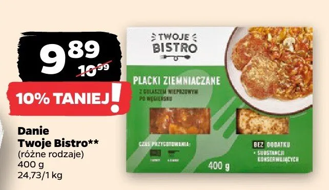 Płacki ziemniaczane promocja w Netto