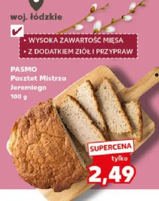 Pasztet Mistrza Jeremiego promocja w Kaufland