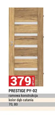 Drzwi Prestige PY-02 ramowa konstrukcja promocja w Merkury Market