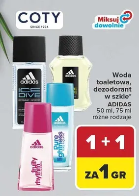 Woda toaletowa Adidas Pure Lightness promocja w Carrefour