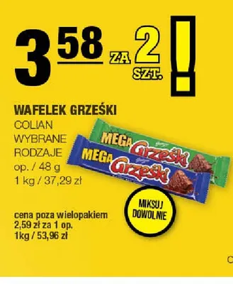 Wafelek Grześki promocja w SPAR