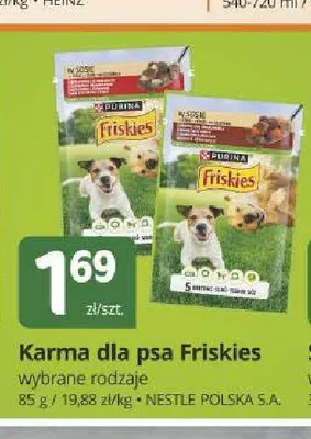 Karma dla psa Friskies promocja w Marketvita