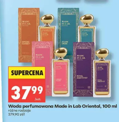 Woda perfumowana Made in Lab Oriental Desert Blush promocja w Biedronka