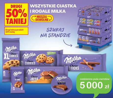 Ciastko Milka Choco & Cake promocja w Biedronka