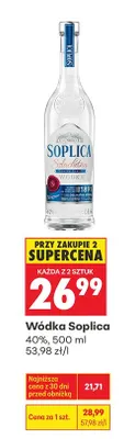 Wódka Soplica promocja w Biedronka