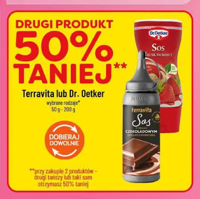 Sos czekoladowy Terravita promocja w POLOmarket