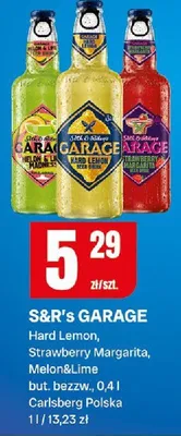 S&r's garage hard lemon, strawberry margarita, melon&lime but. bezzw. promocja w Chorten