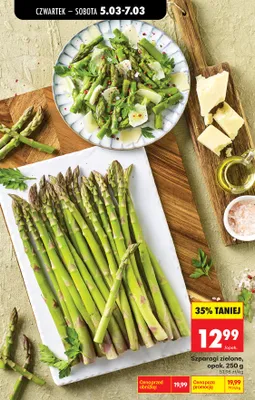 Szparagi zielone Sanlucar promocja w Biedronka