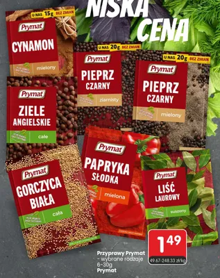 Liść laurowy suszony Prymat promocja w Market Point