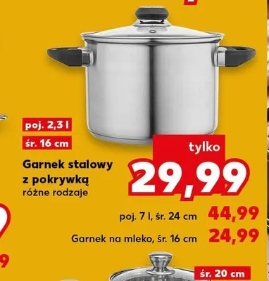 Garnek na mleko Spice & Soul śr. 16 cm promocja w Kaufland