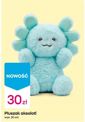 Pluszak aksolotl promocja w Pepco