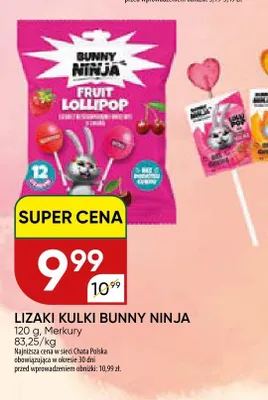 Lizaki kulki Bunny Ninja promocja w Chata Polska