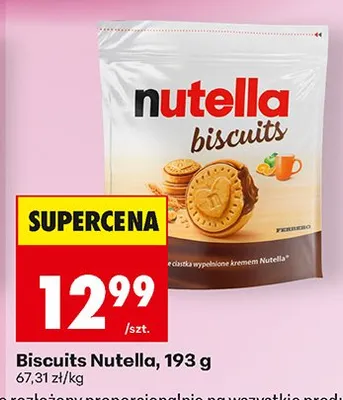 Ciasteczka Biscuits promocja w Biedronka