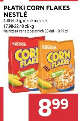 Płatki Corn Flakes promocja w Stokrotka
