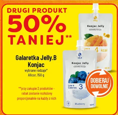 Galaretka Jelly.B Konjac wybrane rodzaje promocja w POLOmarket
