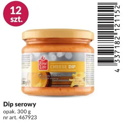 Dip serowy Fine Life promocja w Makro