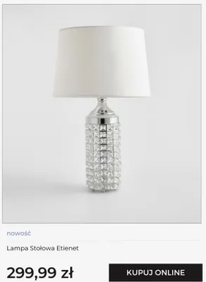 Lampa stołowa Etienet promocja w home&you