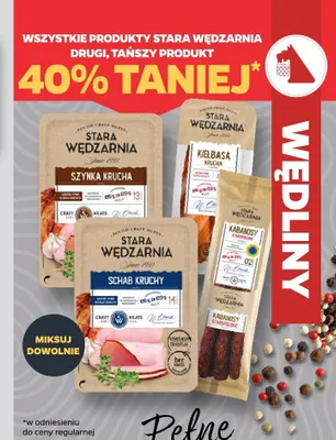 Szynka Krucha Stara Wędzarnia promocja w Netto