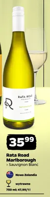 Wino białe Rata Road Marlborough Sauvignon Blanc promocja w Netto
