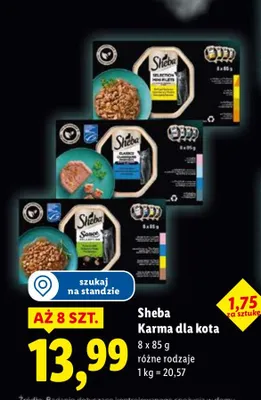 Karma dla kota, różne rodzaje promocja w Lidl