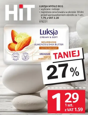Mydło Luksja 90g promocja w Selgros
